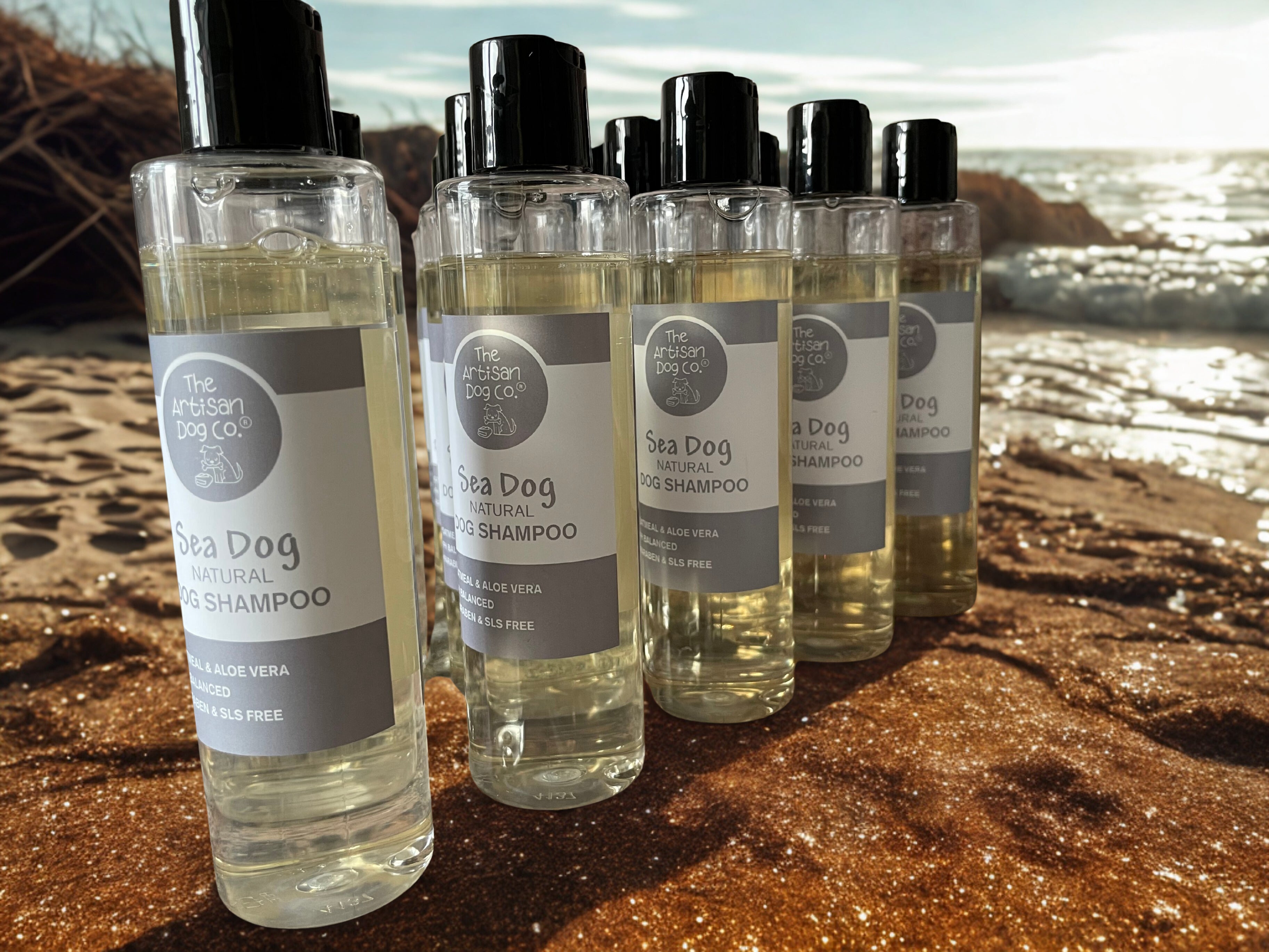 Natural Oatmeal and Aloe Vera Handmade Dog Shampoo