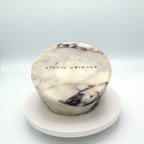 Calacatta Viola Marble Dog Bowl