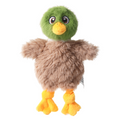 Flat Duck Squeaky Dog Toy – Gentle Interactive Play