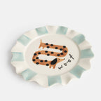Woof Sausage Dog Plate