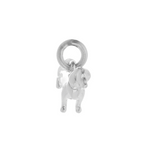 Dachshund Silver Dog Charm
