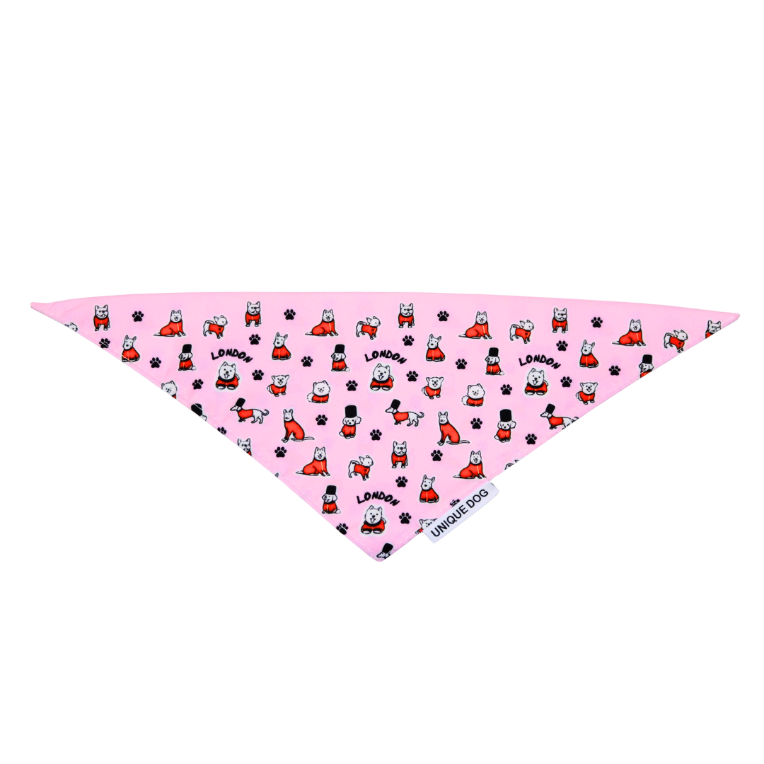 Royal Pups Bandana – Baby Pink