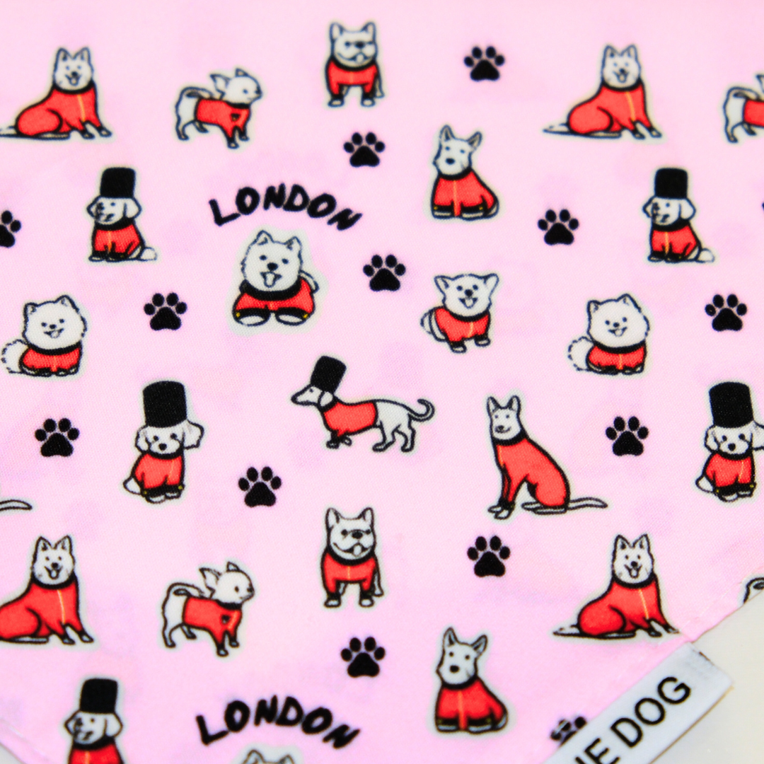 Royal Pups Bandana – Baby Pink