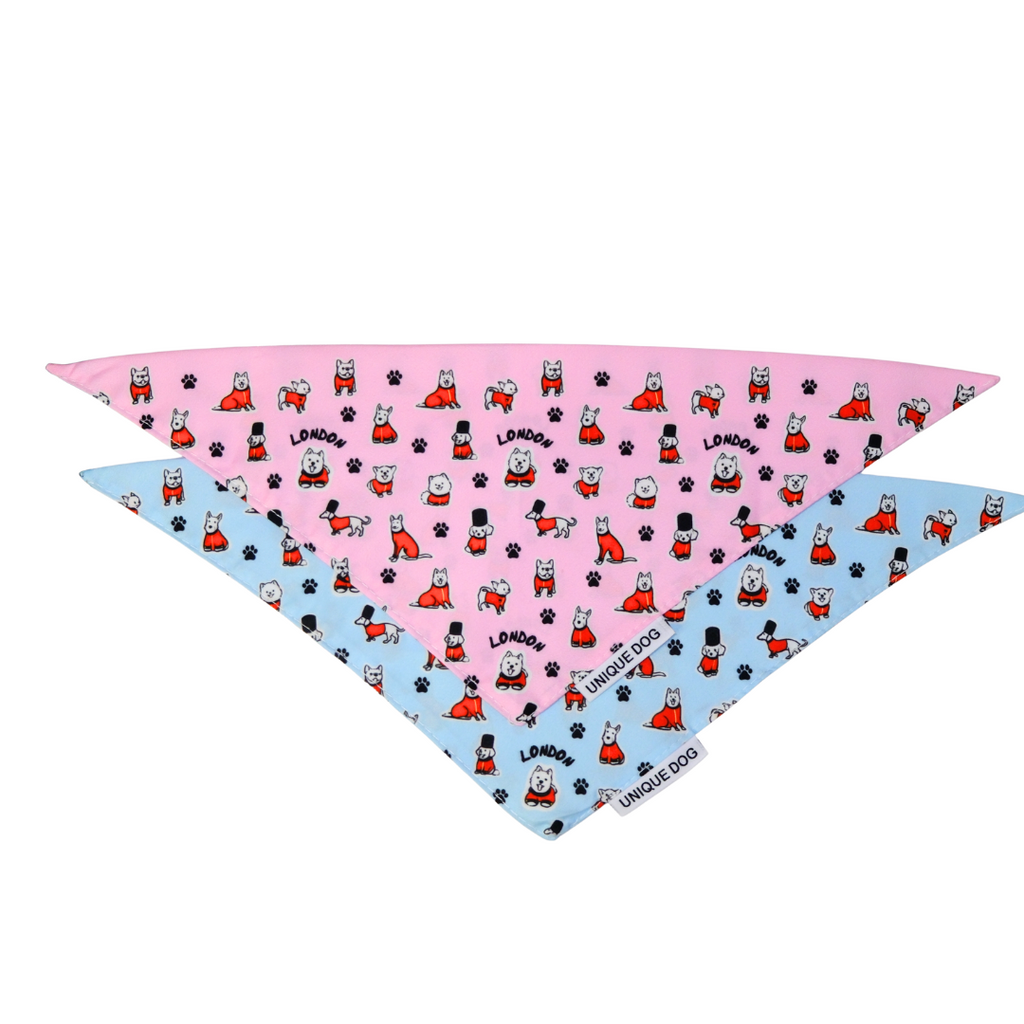 Royal Pups Bandana – Baby Blue