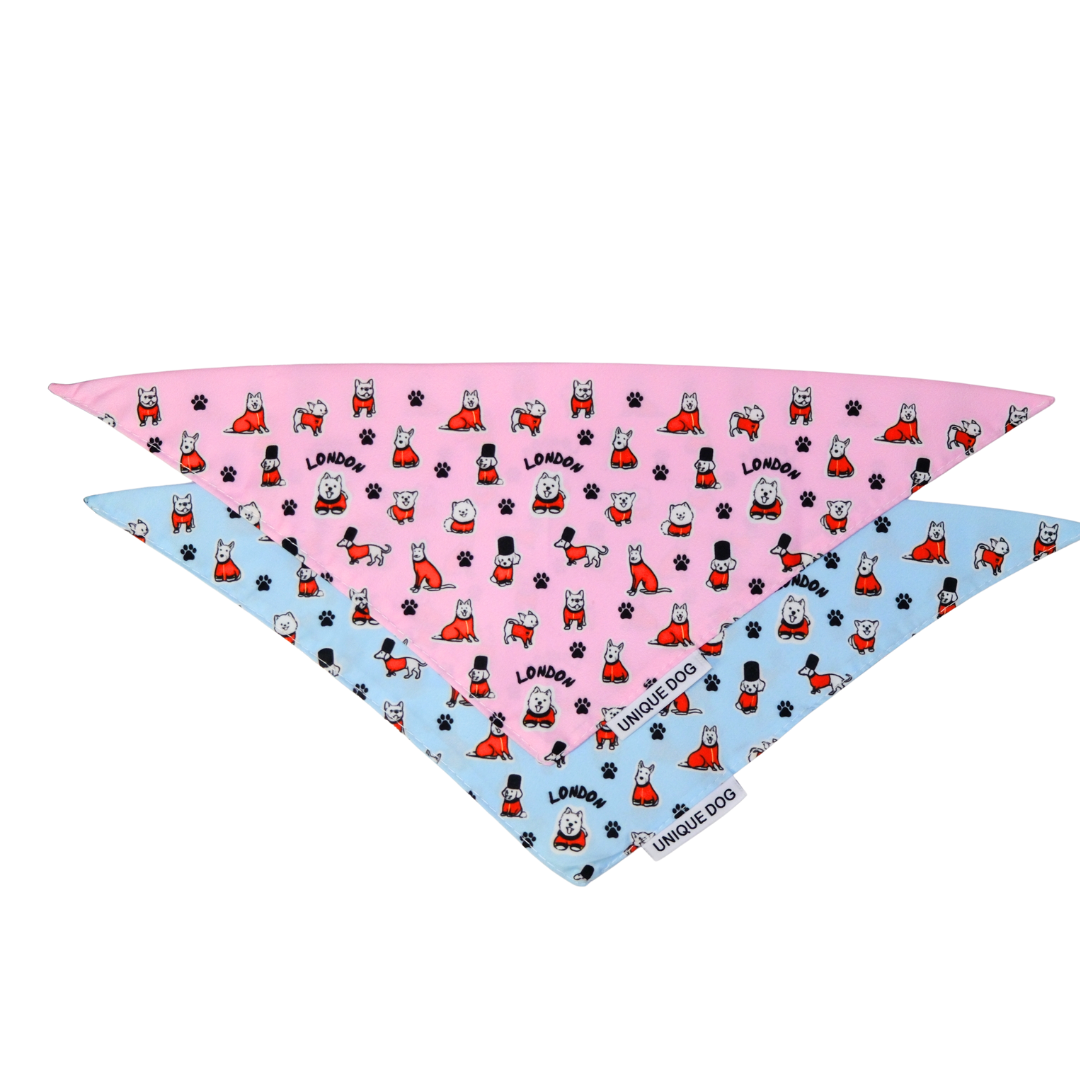 Royal Pups Bandana – Baby Blue