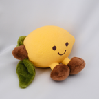 Lemon Squeaky Dog Toy – Gentle Interactive Play