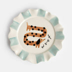 Woof Sausage Dog Plate