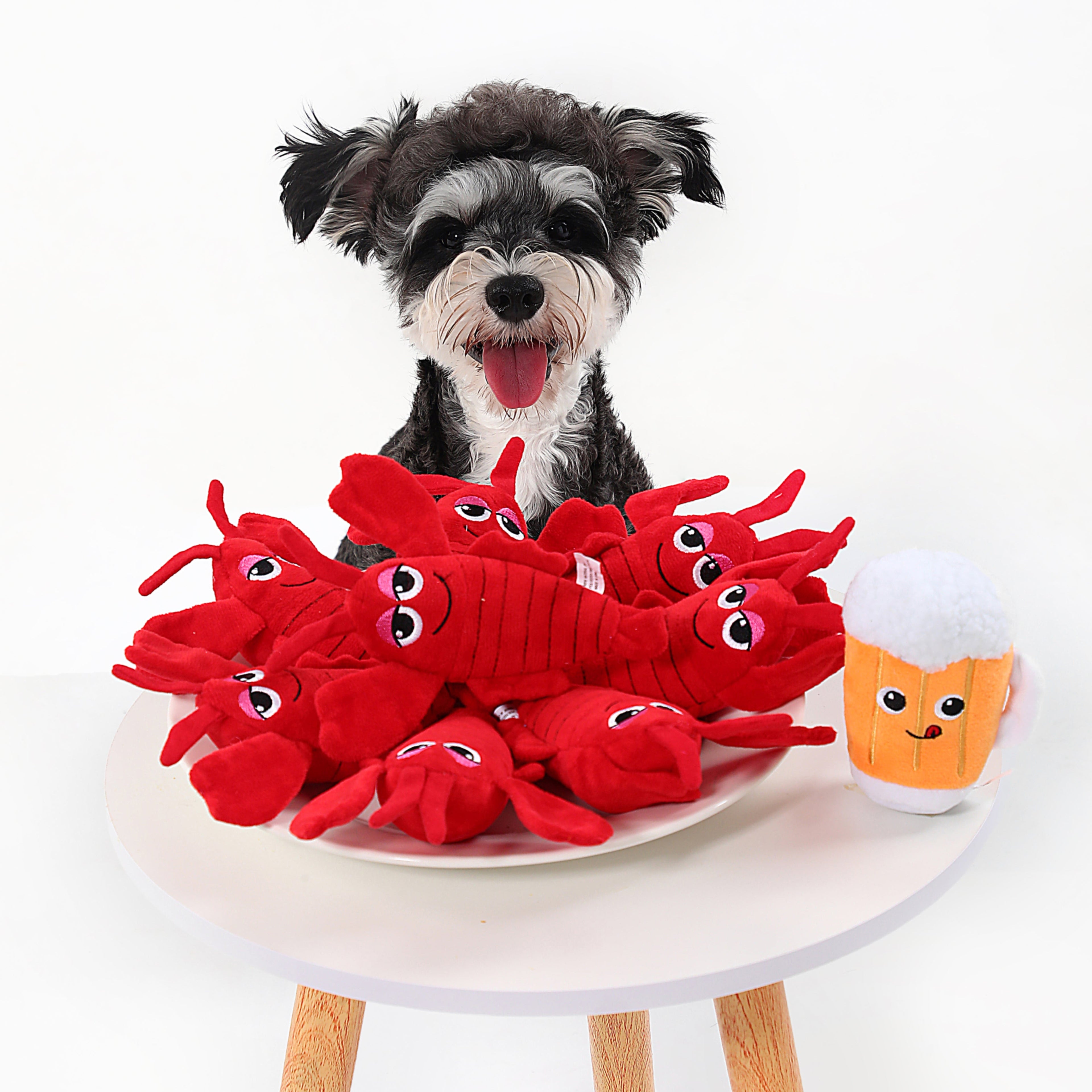 Beer Squeaky Dog Toy – Interactive Play
