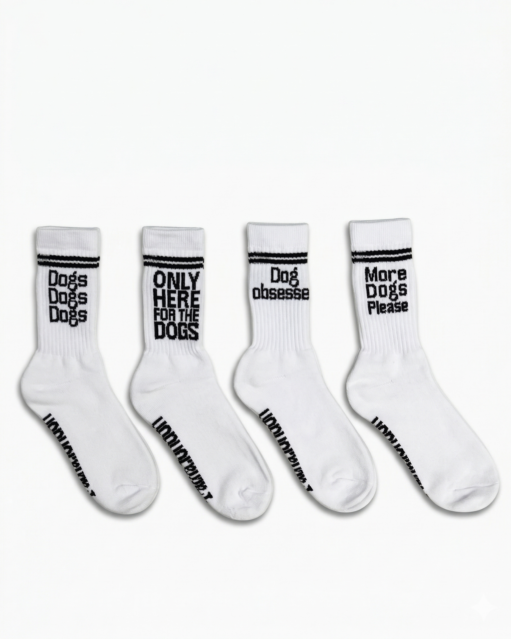 Only Here for the Dogs Socks