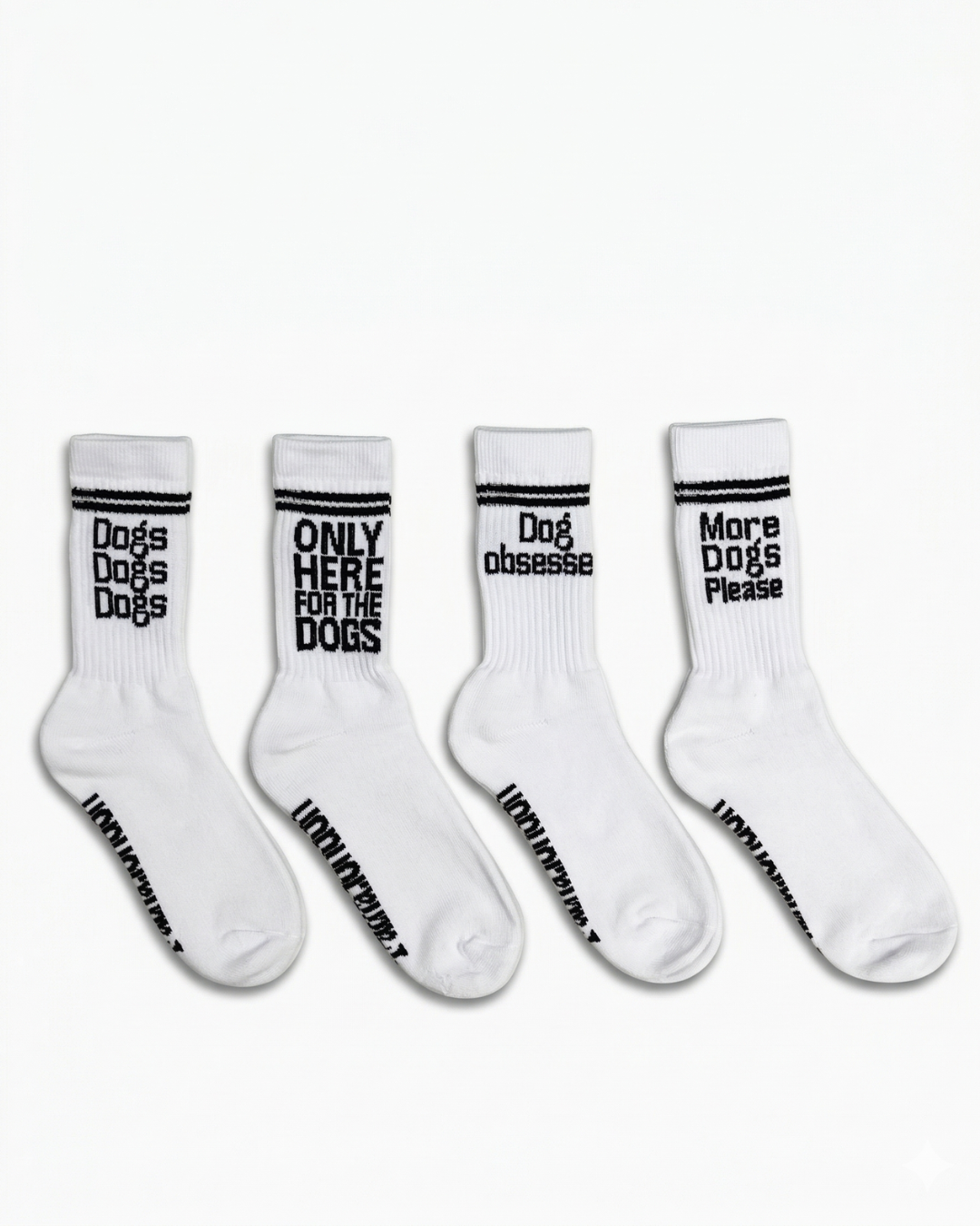 Only Here for the Dogs Socks