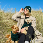 Forest Green British Wool Beanie Hat