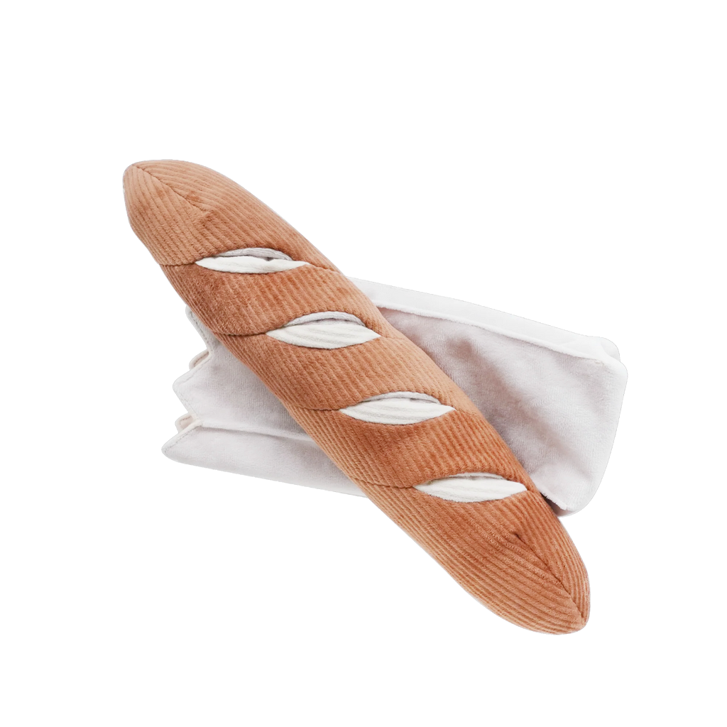 Baguette enrichment dog toy