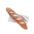 Baguette enrichment dog toy