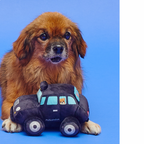 London Taxi British Dog Toy