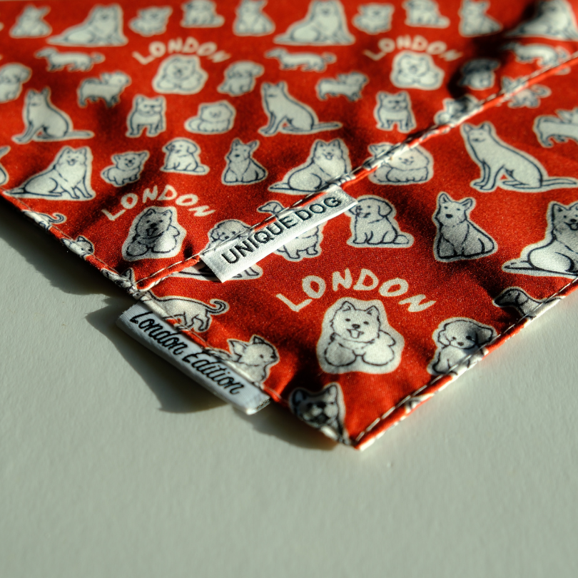 London Pups Bandana - Unique Dog Signature (2026 New)