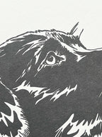 Labrador Puppy Letterpress Card