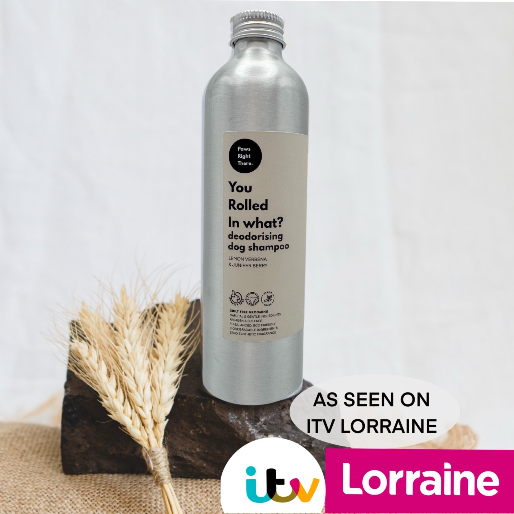 ‘You Rolled in What?’ deodorising dog shampoo| Natural Ingredients | SLS & Paraben Free