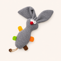 Grey Rabbit Cat Mint Plush Toy with Matatabi Fruit – Interactive Bunny Cat Toy (29cm)