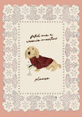 Fetch Me A Weenie Martini - Blonde Dachshund Print