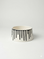 The Dog's Pollox Black Drip Bowl