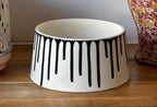 The Dog's Pollox Black Drip Bowl