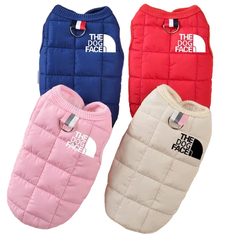 DogFace Vest – Warm Quilted Coat for Small to Medium Dogs