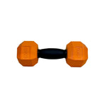 Durable Rubber Dumbbell Dog Chew Toy – Treat Dispensing Toy
