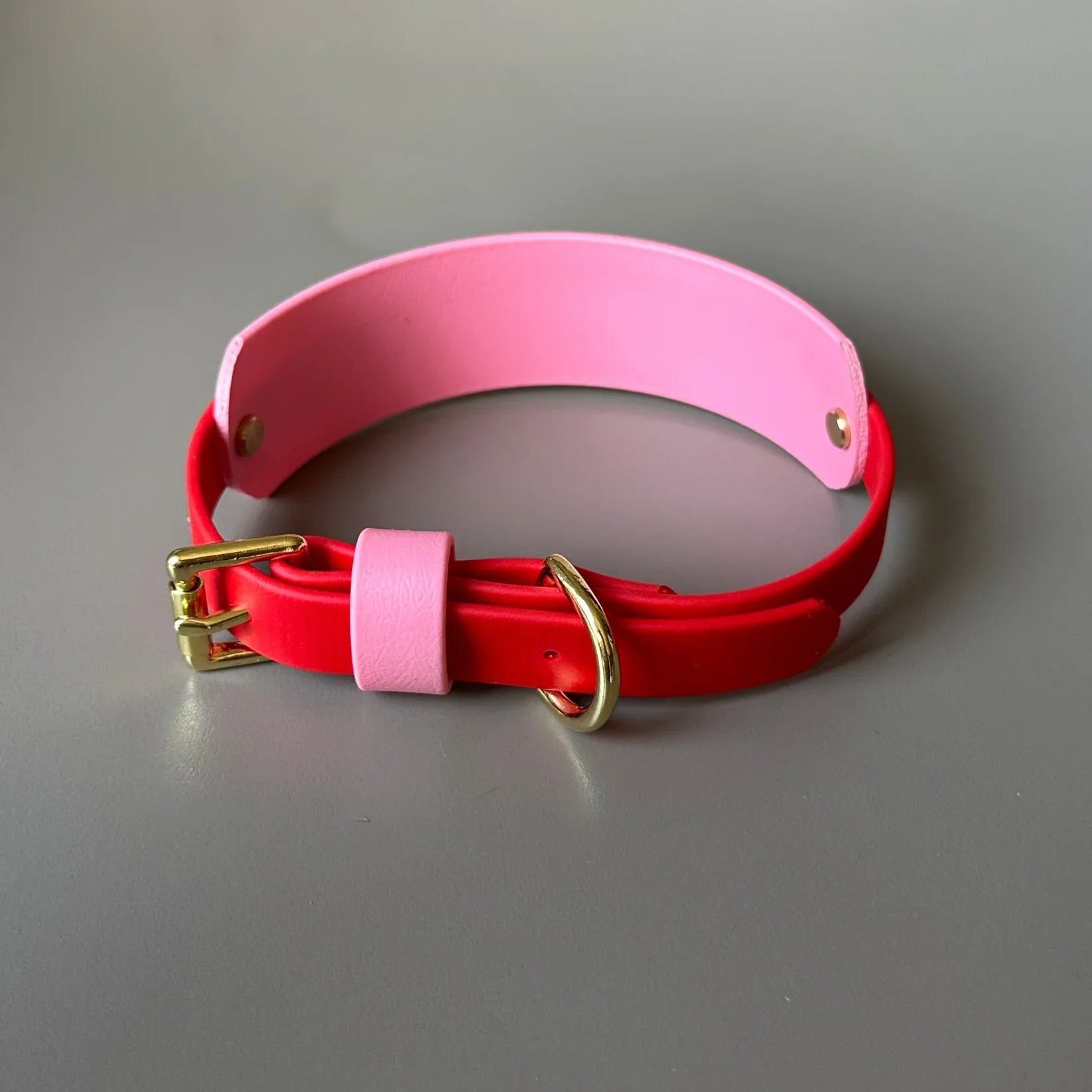 Love Red & Pink Hound Collar