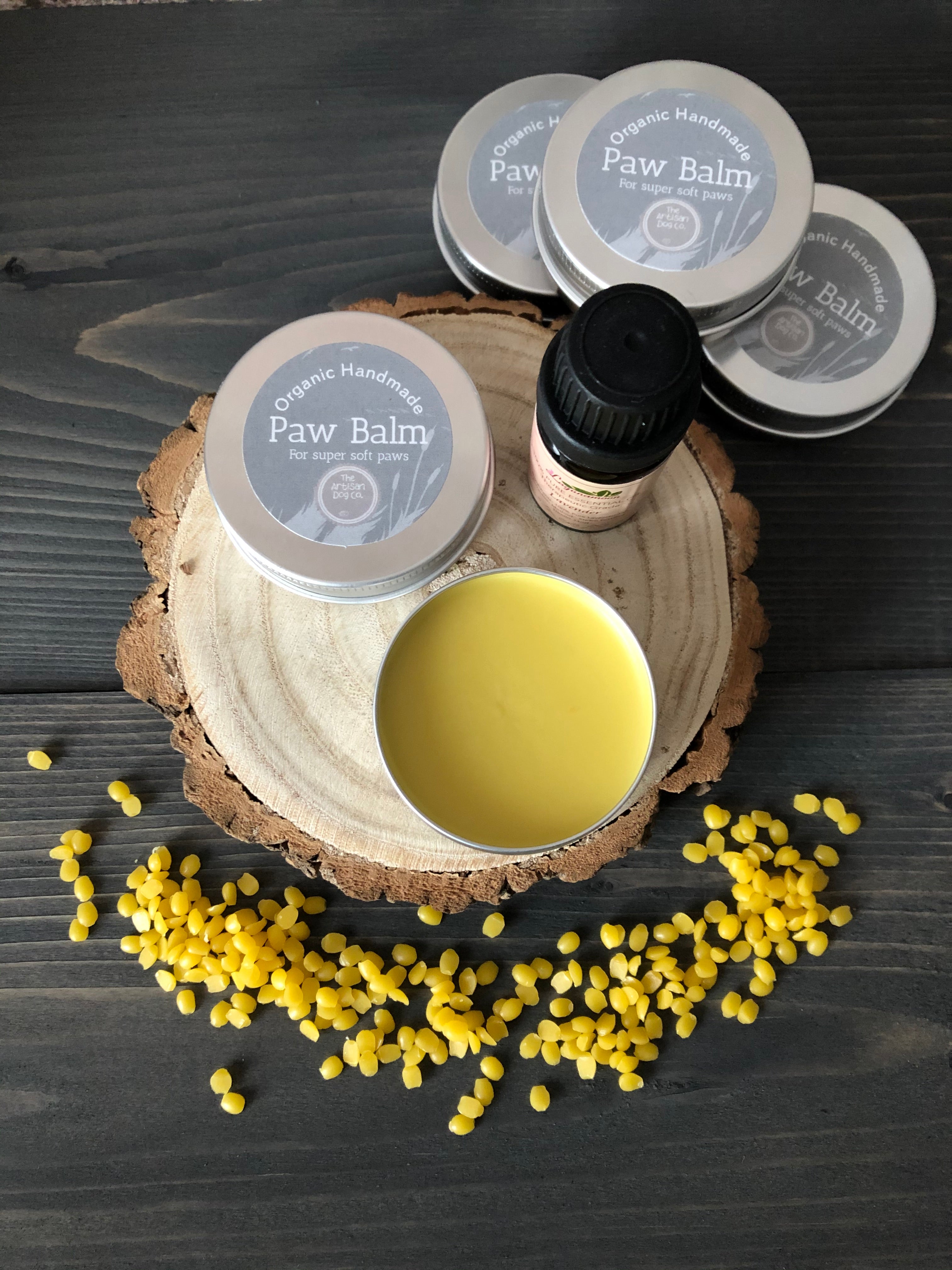 Organic, handmade Dog Paw Balm