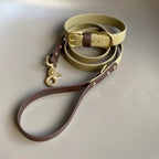 Loki Khaki & Brown Colour Block Collar