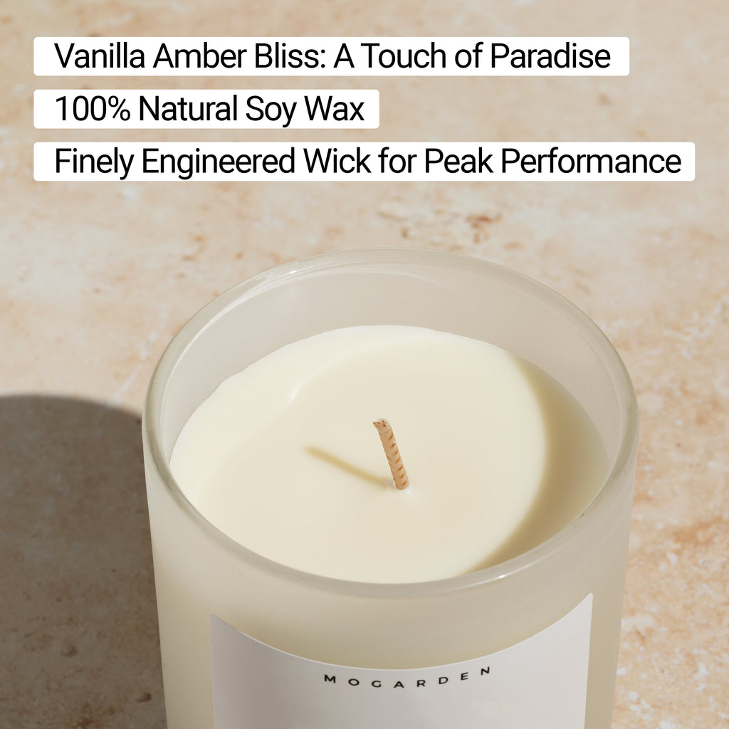 Dog Memorial Candle - Luxury Vanilla Soy 220g | Pet Memorial Gift