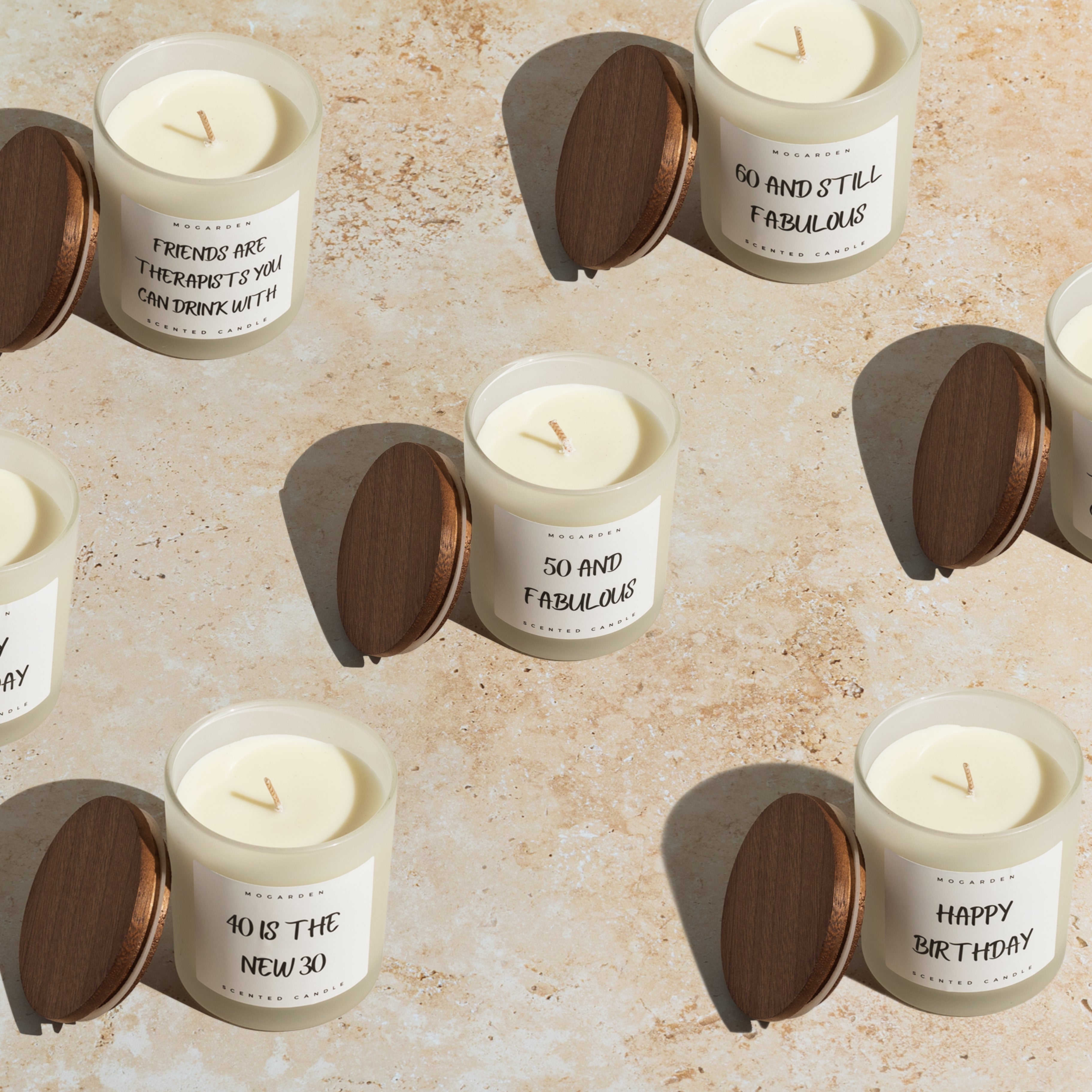 Dog Memorial Candle - Luxury Vanilla Soy 220g | Pet Memorial Gift