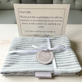 New Puppy Scent Blanket/Mat and Personalised Note