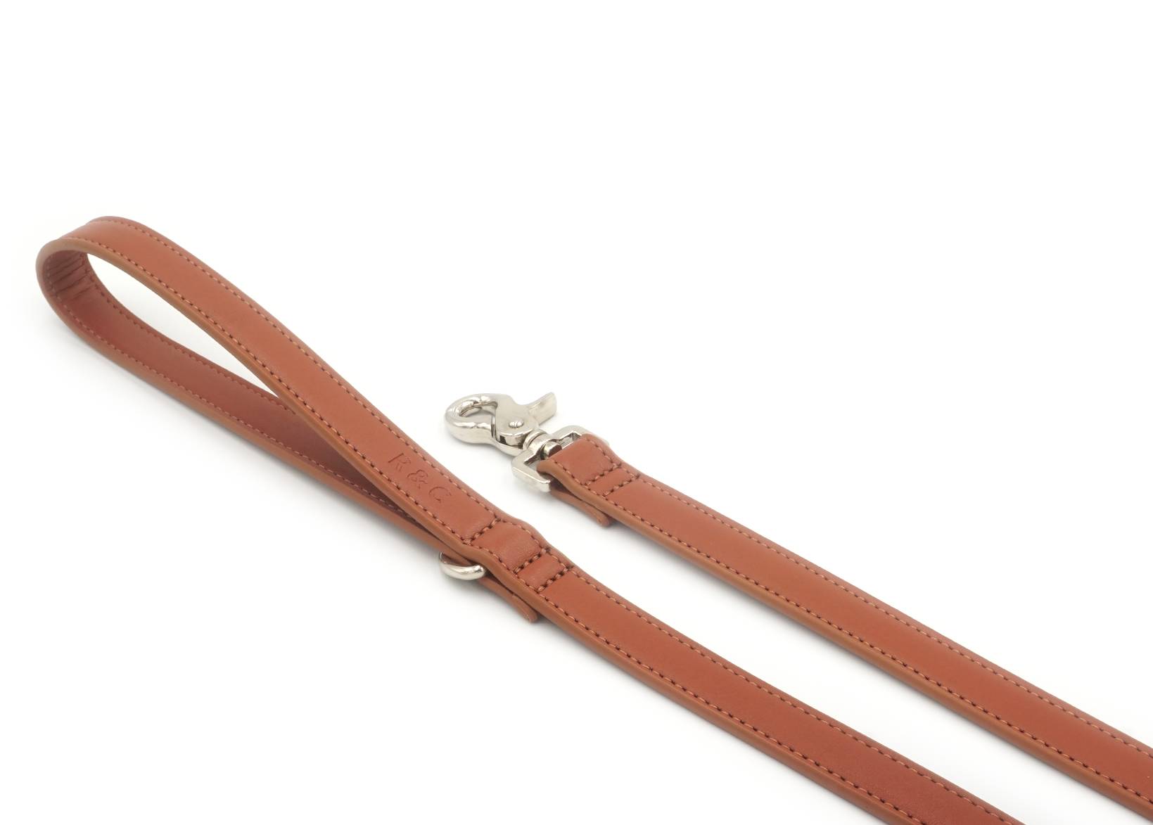 Brown Leather Dog Lead
