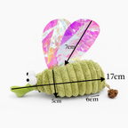 Interactive Catnip Mosquito Plush Toy with Matatabi Fruit – Bite Resistant Kitten & Cat Toy