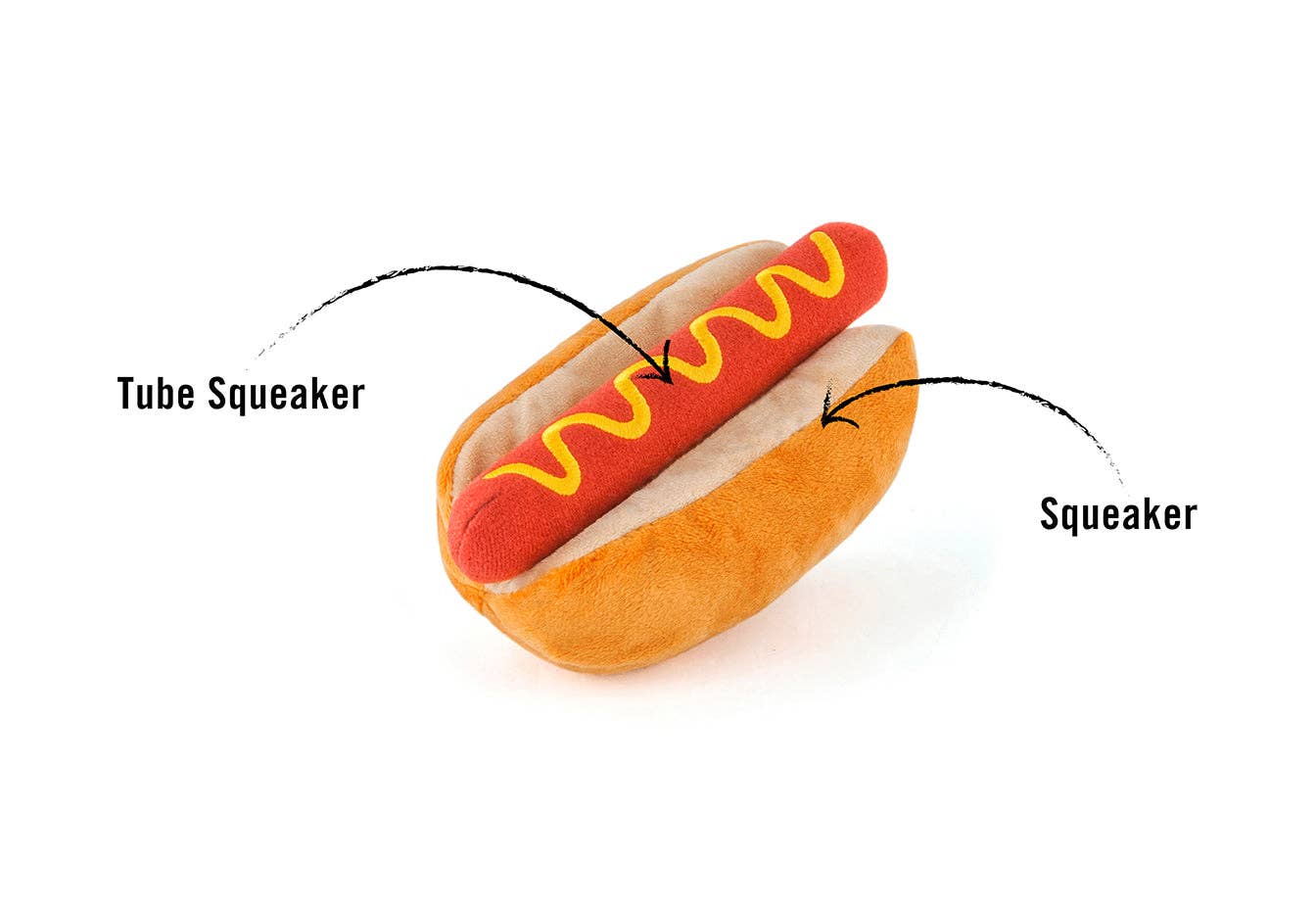 American Classic Hot Dog Enrichment Toy
