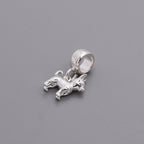 Chihuahua Silver Dog Charm