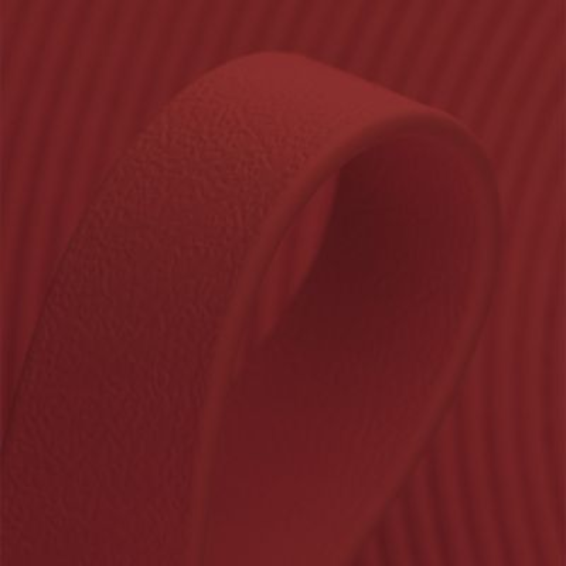 Kitsuné Tartan Red Paracord & Biothane Dog Collar