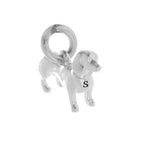 Dachshund Silver Dog Charm