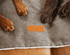 Luxury Washable Tweed Dog Blanket | Lincoln