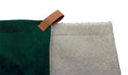 Luxury Washable Green Dog Blanket | Richmond