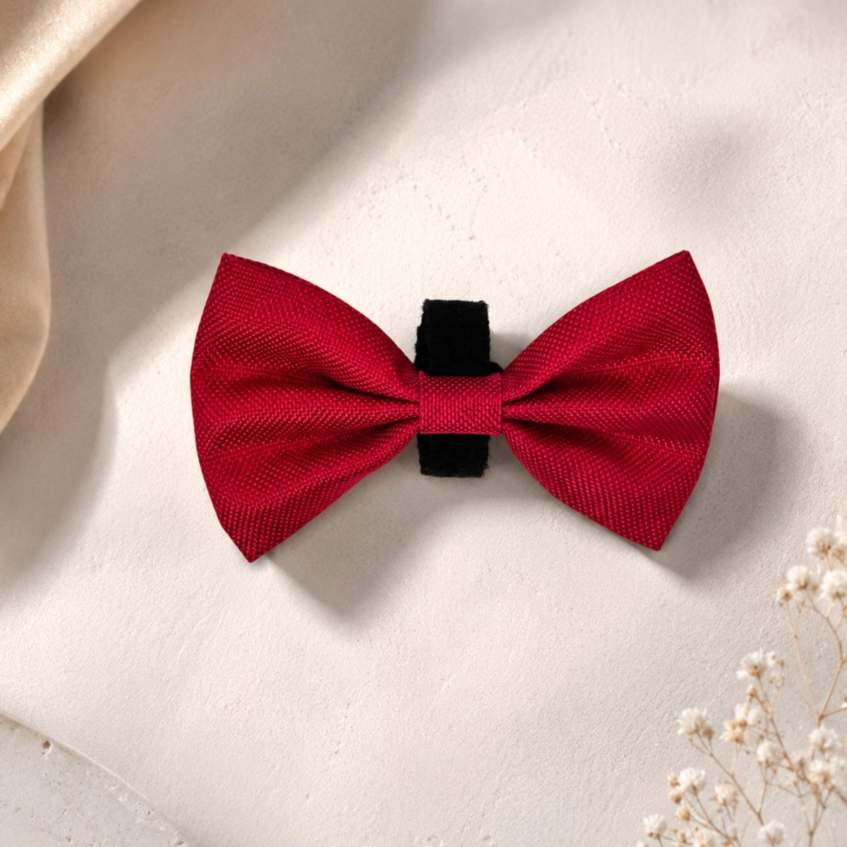 Dog Bow Tie - Berry Red