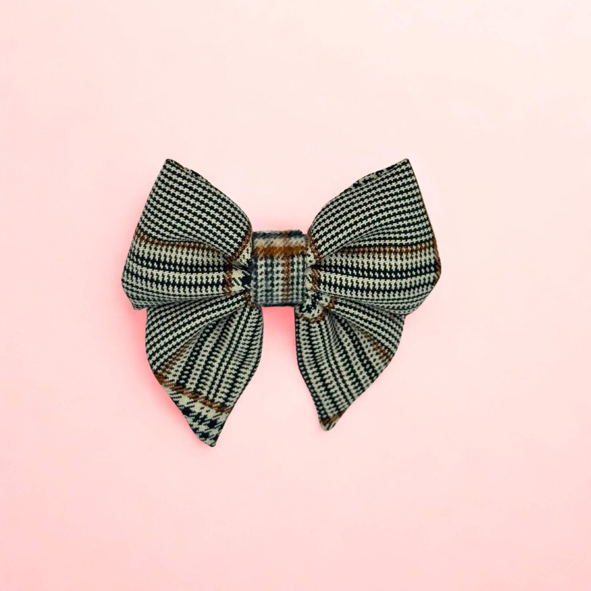 Dog Sailor Bow - Foxbury Plaid