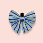 Dog Sailor Bow -  Sea Breeze Stripes