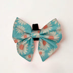 Dog Sailor Bow -  Pastel daisy