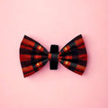 Dog Bow Tie - Red Tartan