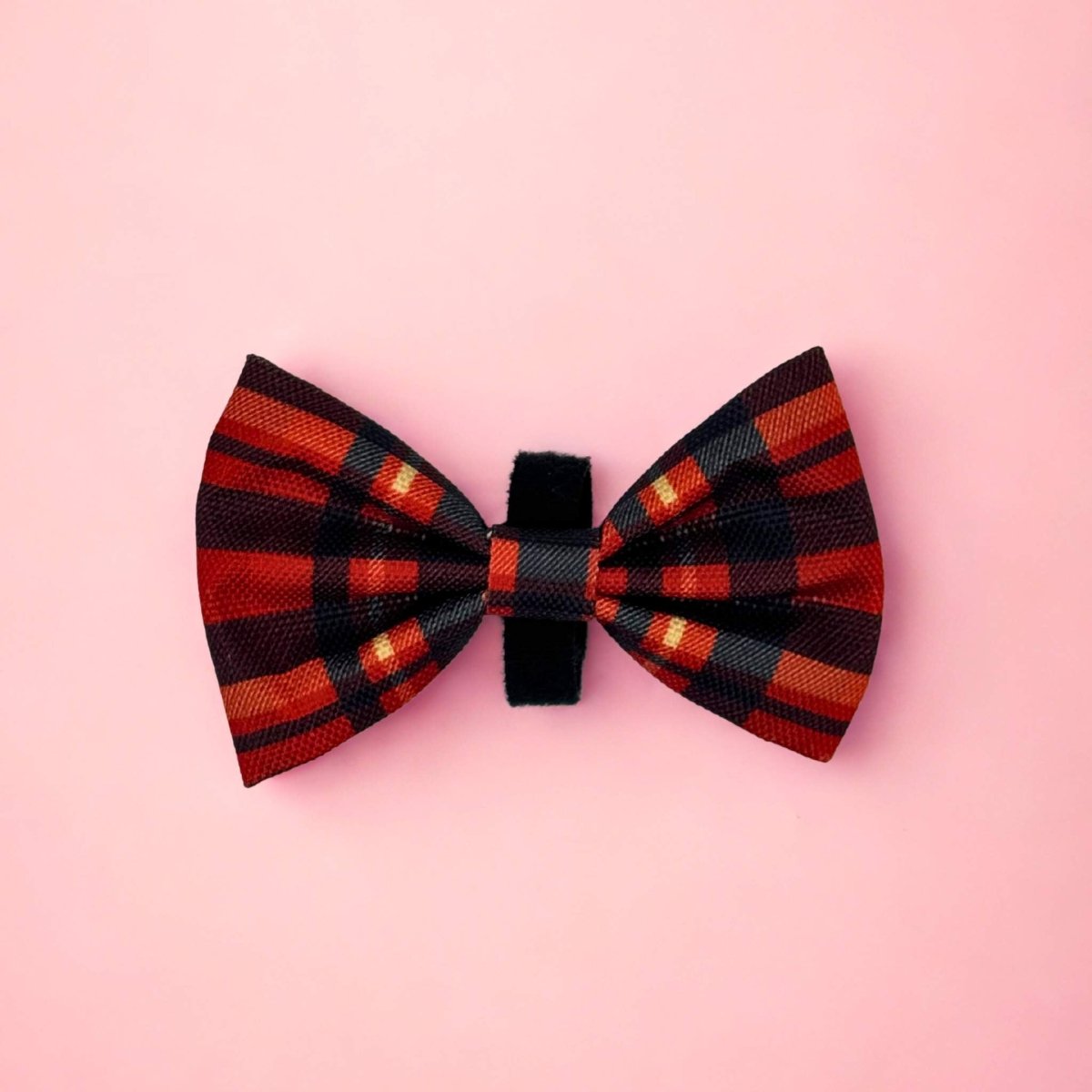 Dog Bow Tie - Red Tartan