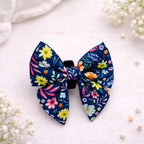 Dog Sailor Bow -  Summer Meadow