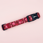 Collar - Burgundy Bloom