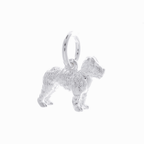 Fox Terrier Silver Dog Charm